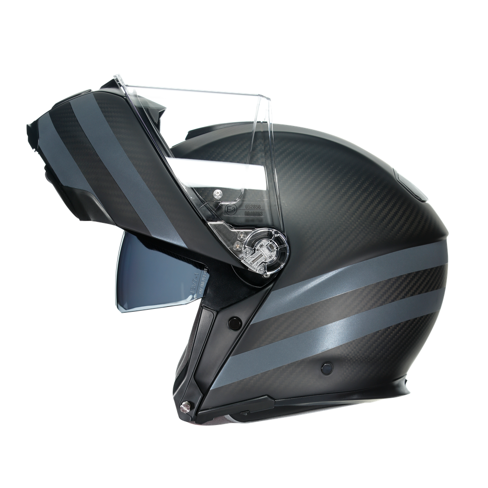 sportmodular-dark-refractive-carbon-black-casco-moto-modulare-e2205 image number 4
