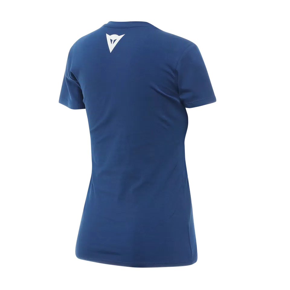 DEMON POCKET - WOMEN'S T-SHIRT - NAVY PEONY - 2