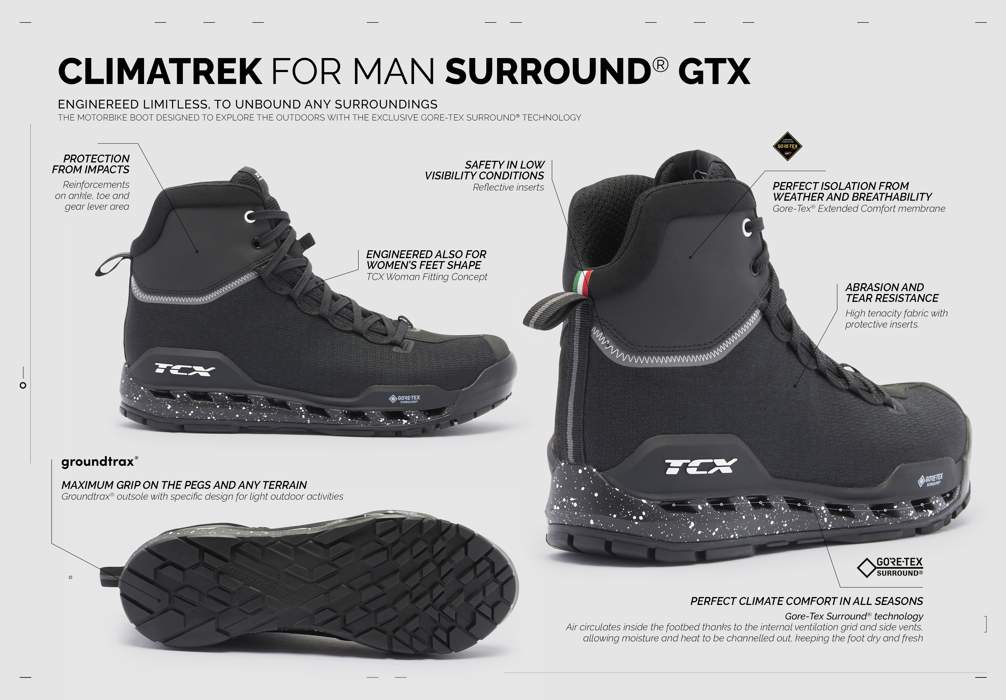 TCX Climatrek Surround Shoes