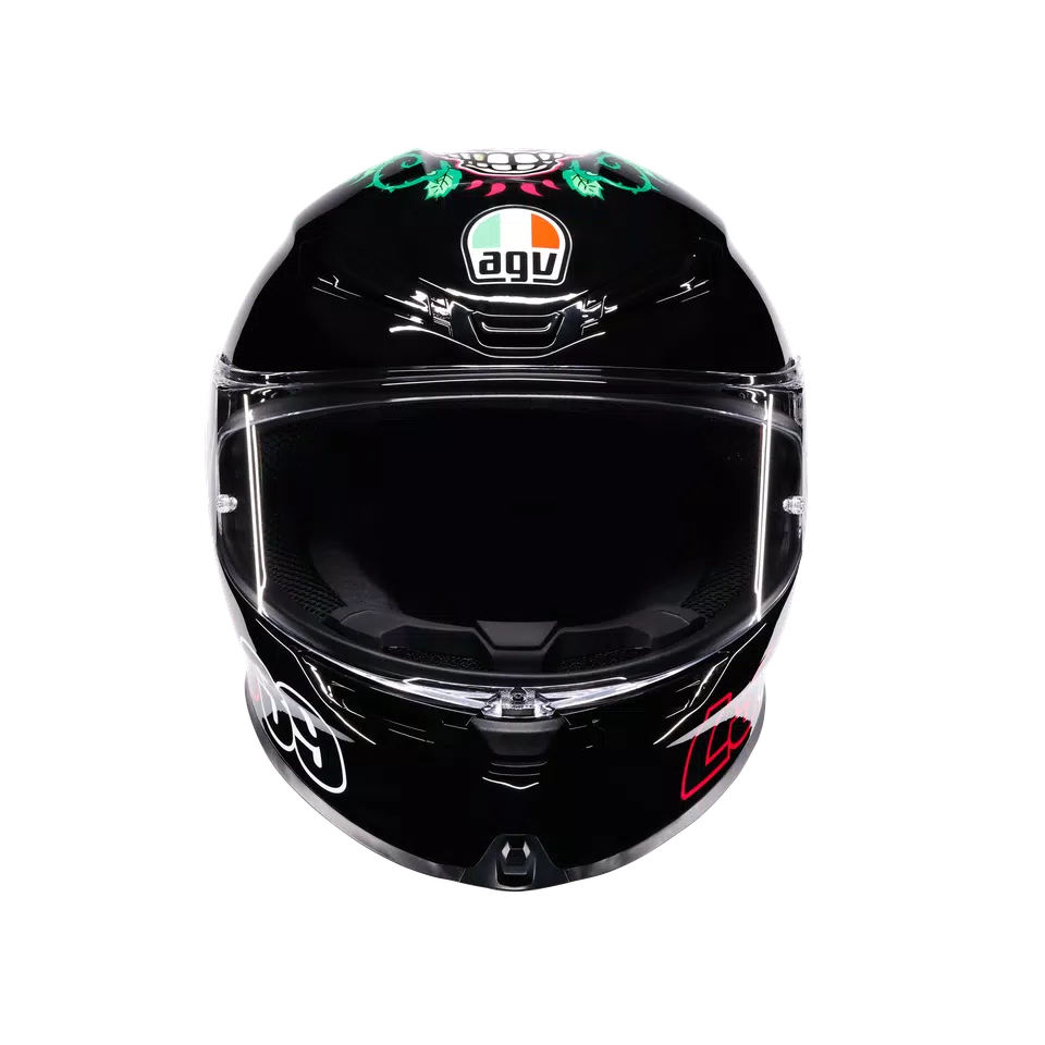 K6 S SALOM TRIBUTE - MOTORBIKE FULL FACE HELMET DOT (E2206) -  - 2