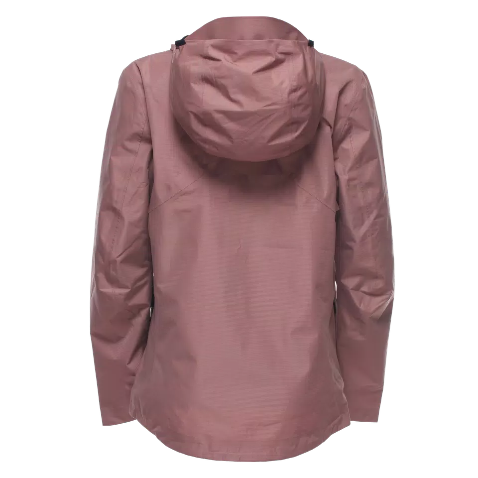 HGC SHELL LIGHT - WOMEN'S WATERPROOF BIKE JACKET - ROSE-TAUPE - 2