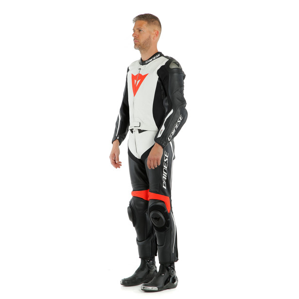 avro-d-air-2pcs-suit-black-white-fluo-red image number 22
