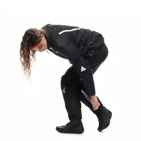 GULLFOSS&nbsp;D-DRY - WOMEN'S ALL SEASONS MOTORCYCLE PANTS - BLACK/BLACK - 6