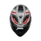 K3 DOT(E2206) - SPACE MATT WHITE/RED FLUO