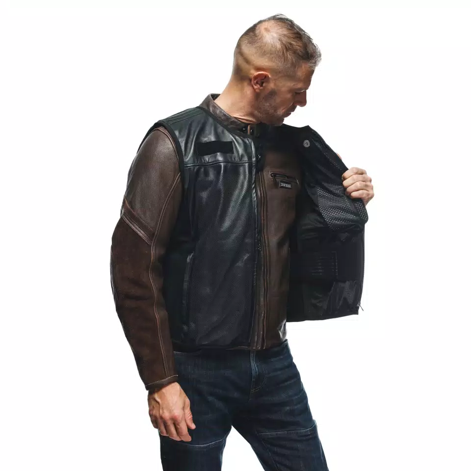 Smart leather jacket online