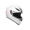 K1 S WHITE - MOTORBIKE FULL FACE HELMET E2206