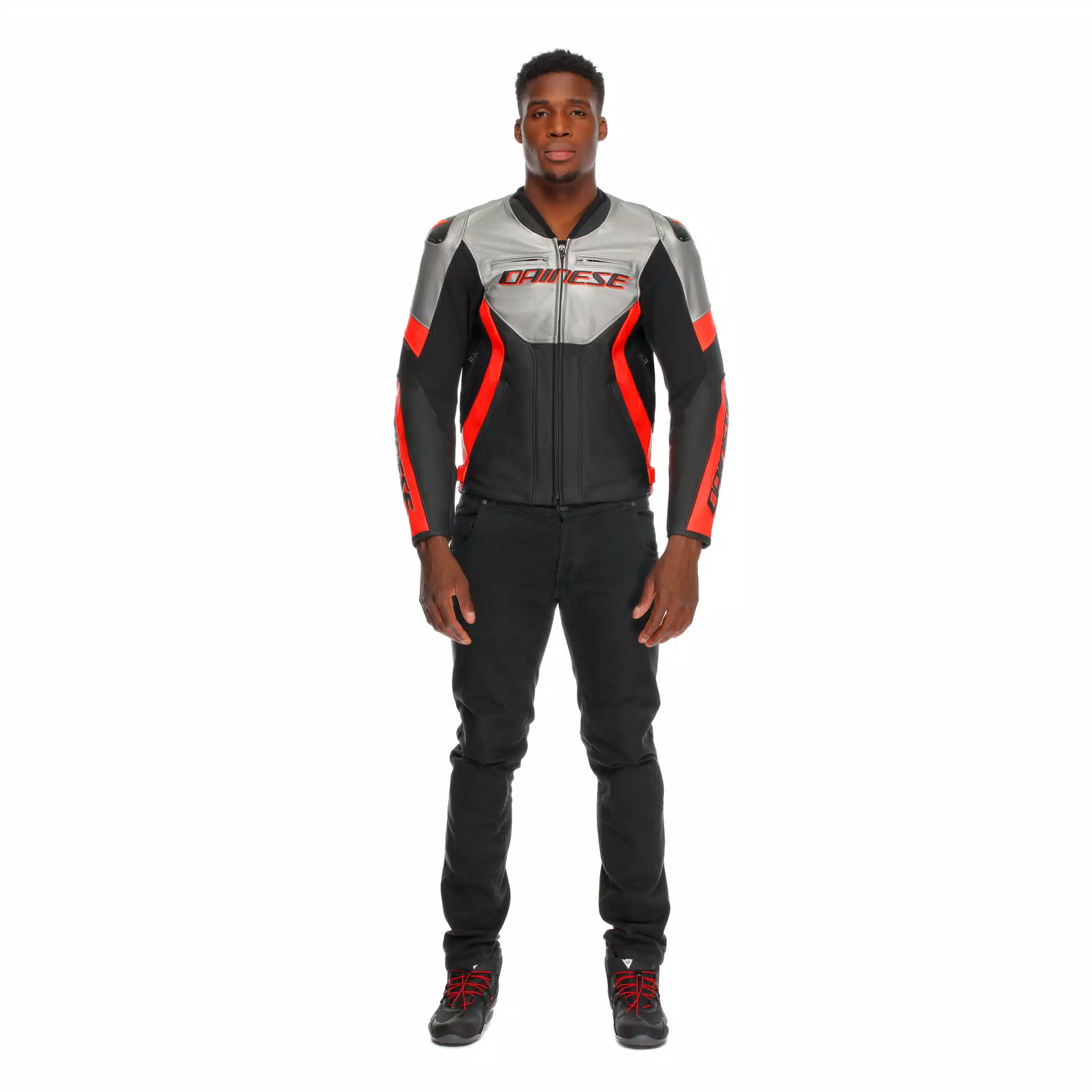 RACING 5 - MEN LEATHER MOTORCYCLE JACKET