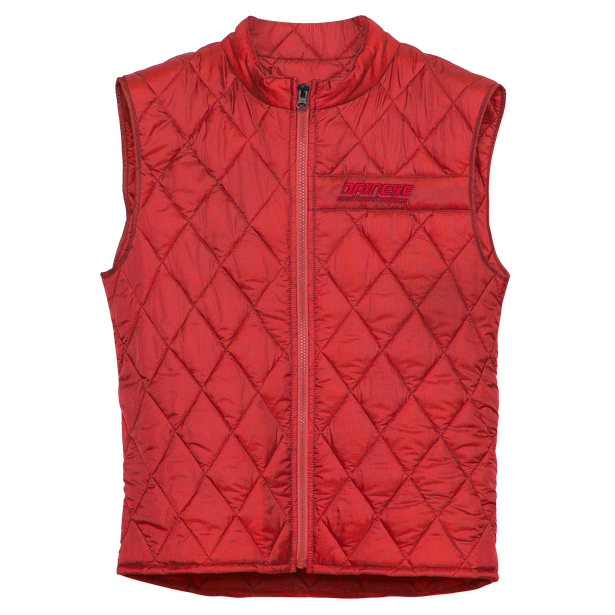 DUNES DOWN-VEST POMPEIAN-RED- Dunes