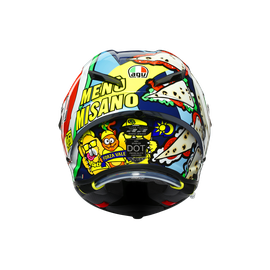 agv pista gp rr rossi misano 2019 helmet