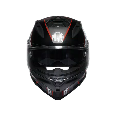 K7 AGV DOT(E2206) MPLK - KYBER MATT BLACK/RED -  - 2