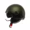 MOMODESIGN FGTR EVO MATT GREEN / BLACK - JET HELMET WITH DUAL VISOR E2206