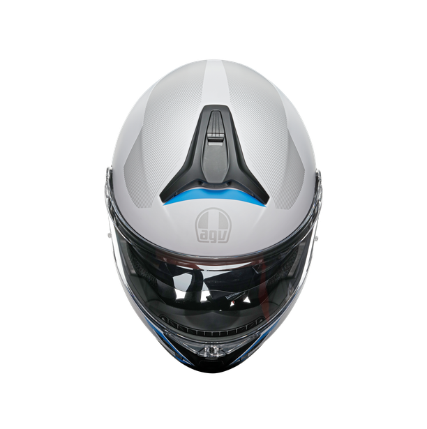 tourmodular-frequency-light-grey-blue-casco-moto-modular-e2206 image number 6