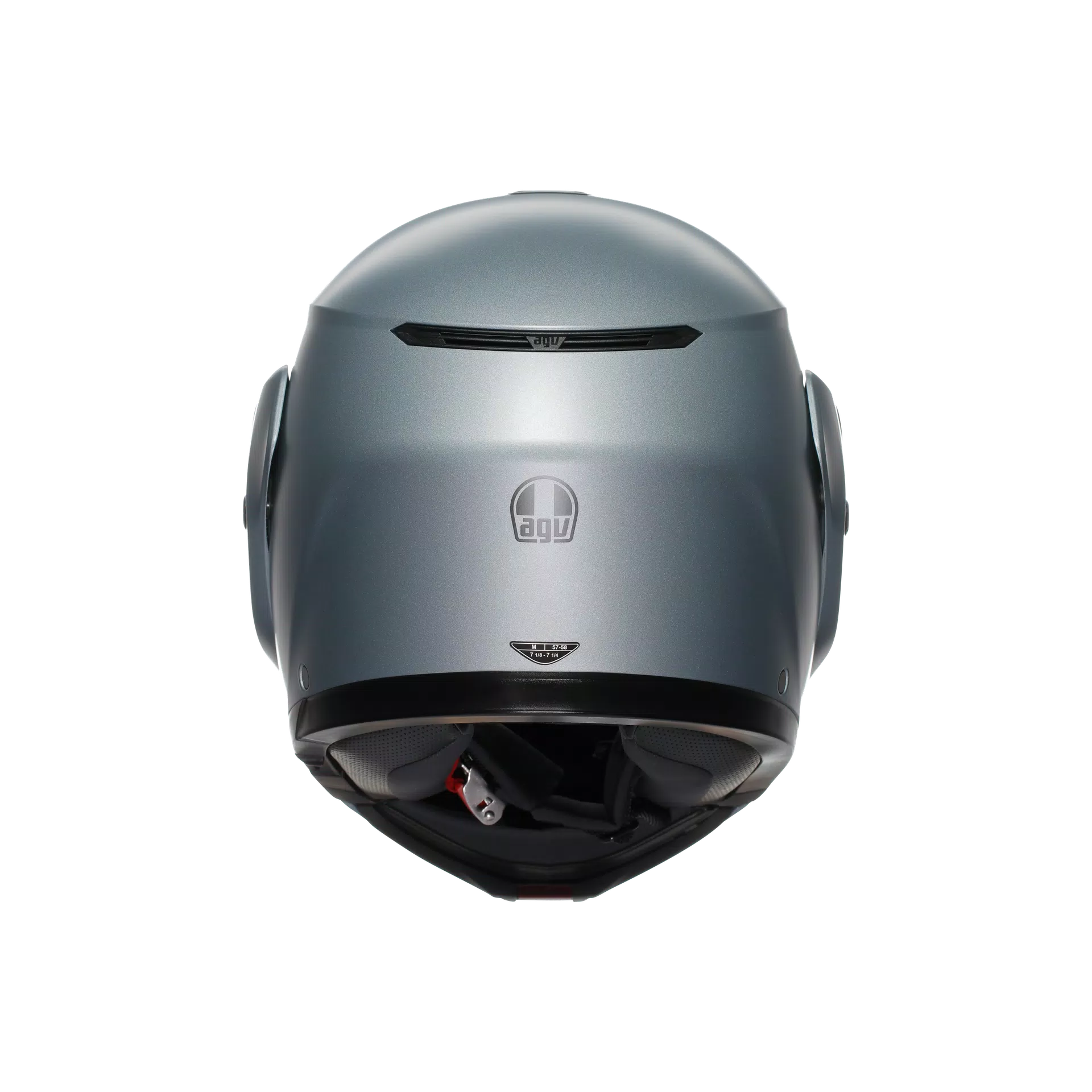STREETMODULAR MONO MATT SILVER - MOTORBIKE FLIP UP HELMET DOT(E2206)