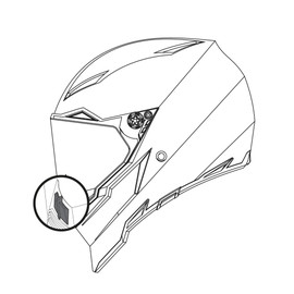 BREATH DEFLECTOR AX-8/EVO/DUAL -
