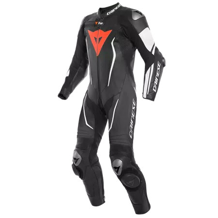 MISANO 2 D-AIR PERF. 1PC SUIT - BLACK/BLACK/WHITE - 1