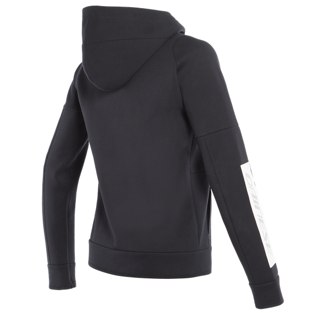 dainese-full-zip-hoodie-lady-black image number 1