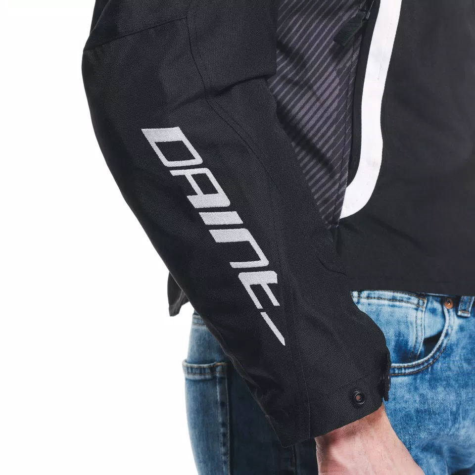 AVRO 5 TEX JACKET - BLACK/WHITE/BLACK - 11