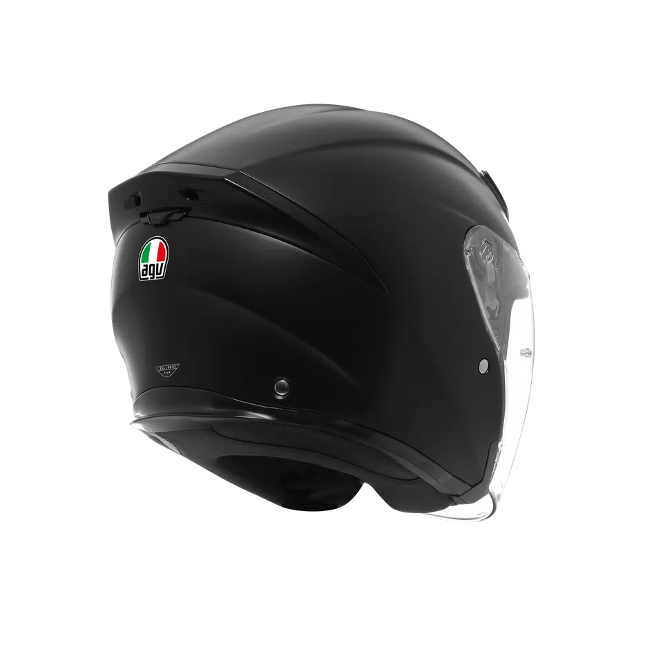 K5 JET EVO MONO MATT BLACK - MOTORRAD JET-HELM E2206 -  - 6
