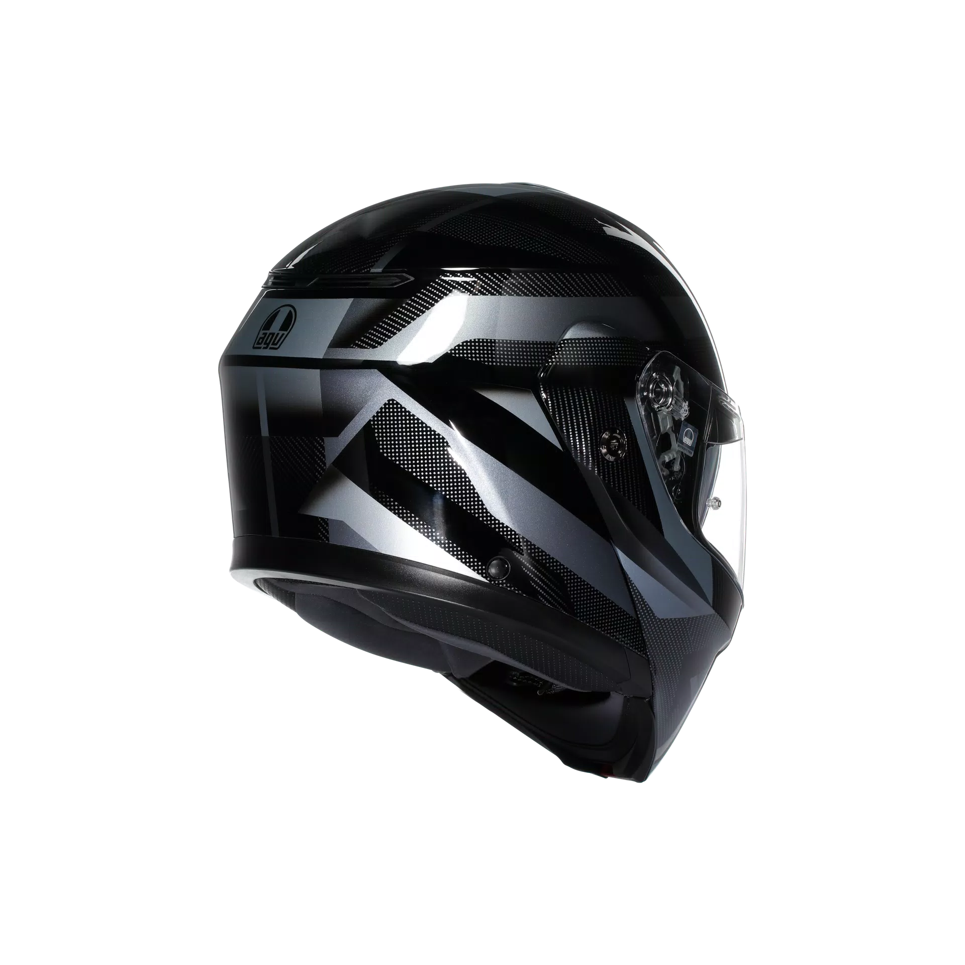 STREETMODULAR LEDRO MATT BLACK/GREY - MOTORBIKE FLIP UP HELMET E2206