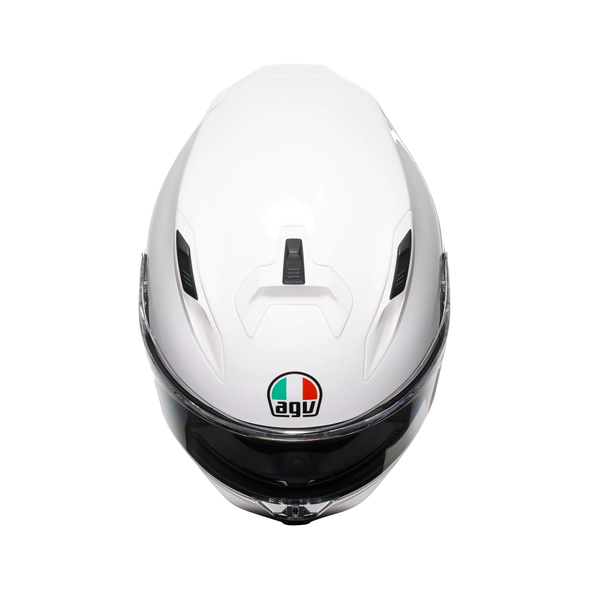 K7 MPLK MONO WHITE - MOTORBIKE FULL FACE HELMET DOT (E2206)