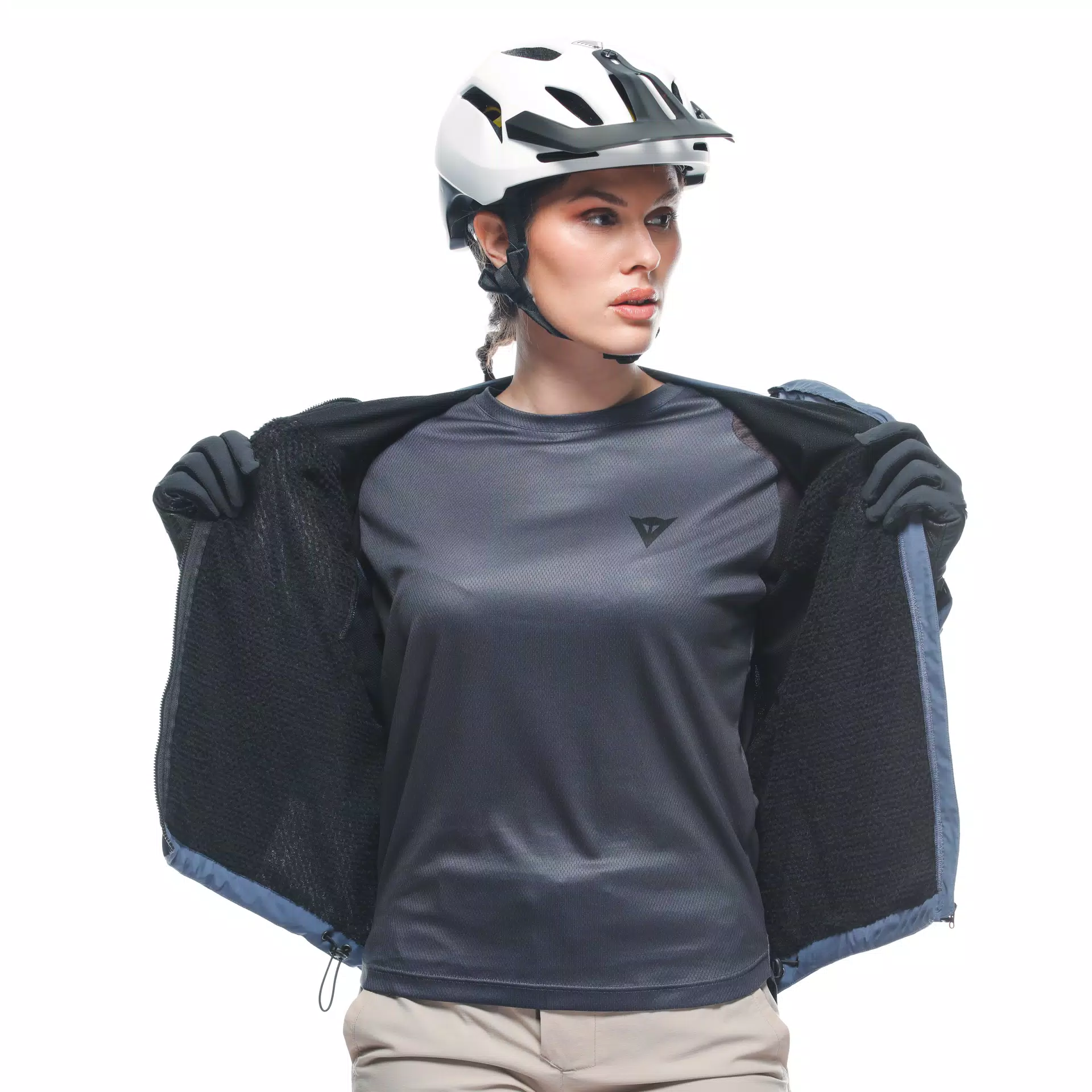 HGC HYBRID - GIACCA BICI ANTIVENTO DONNA