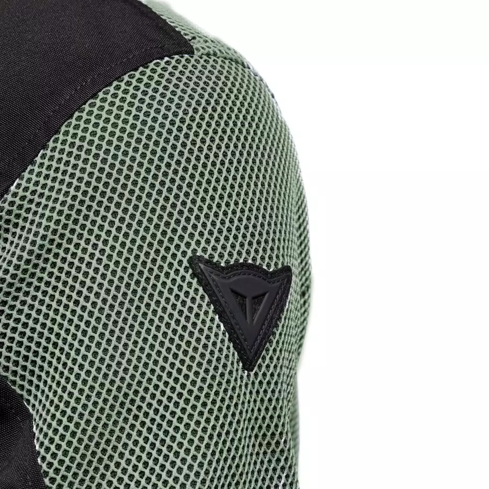 LISBONA AIR TEX - BLOUSON MOTO D'&Eacute;T&Eacute; EN TEXTILE HOMME - ICEBERG GREEN/BLACK - 8