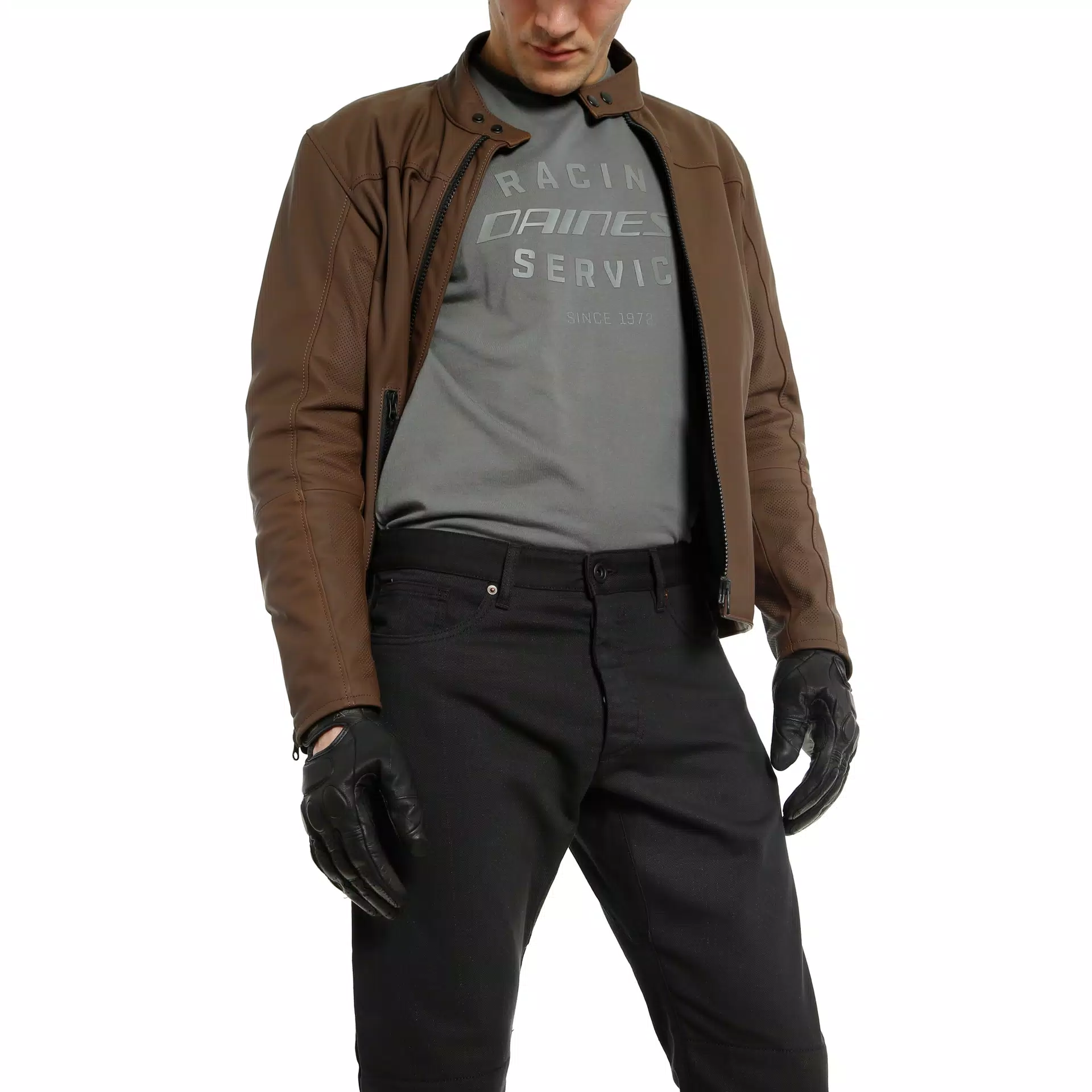CASUAL SLIM - MEN'S MOTORCYCLE PANTS IN FABRIC