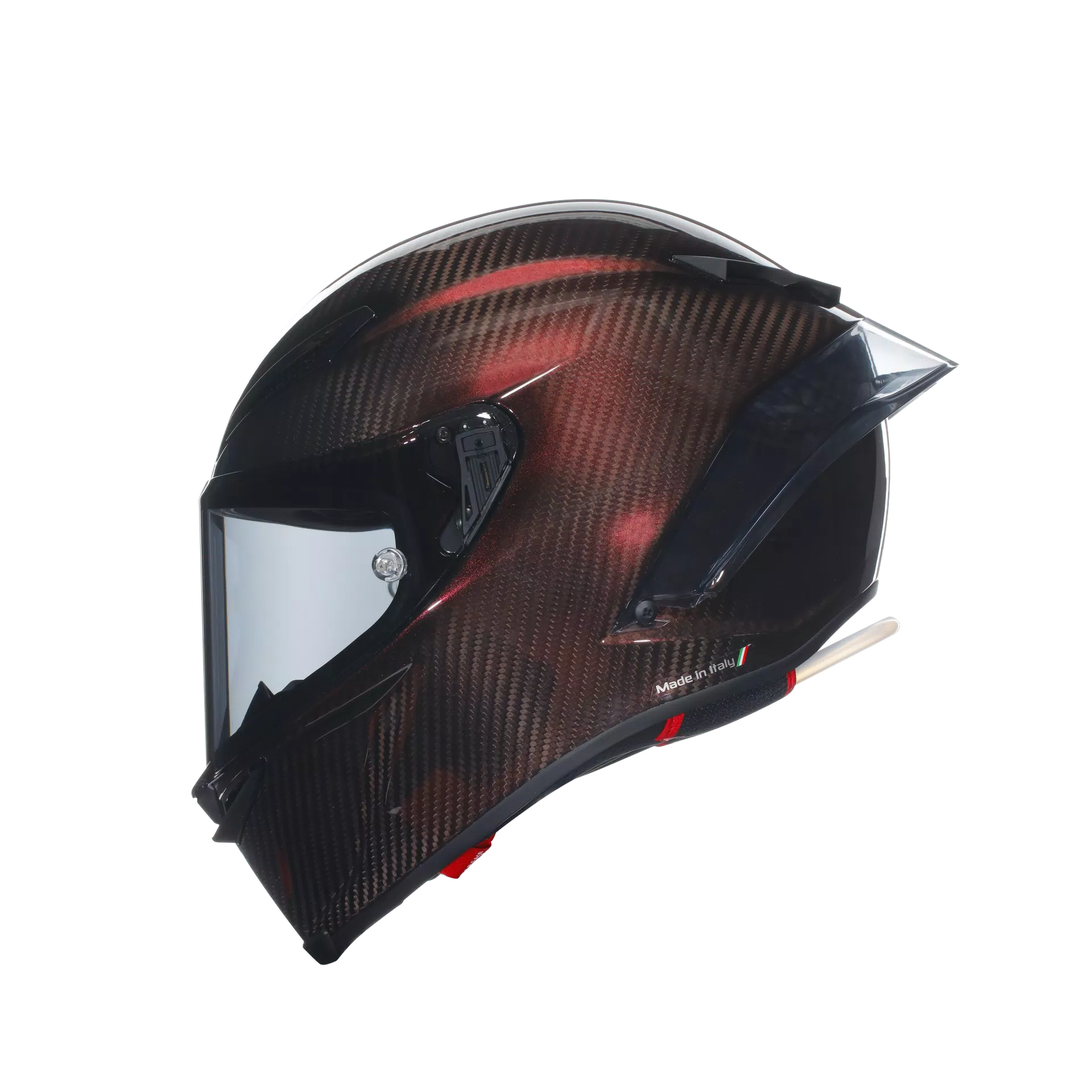 PISTA GP RR MONO RED CARBON - CASCO MOTO INTEGRALE E2206 DOT