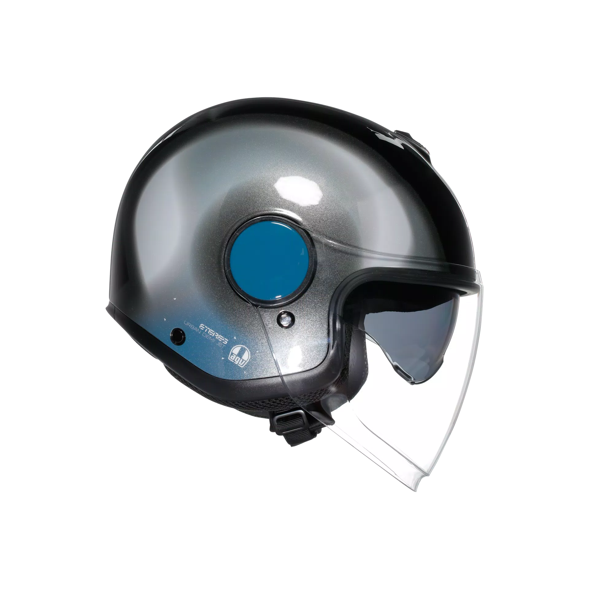 ETERES AGV E2206 - LEVANTO BLACK/SILVER/BLUE
