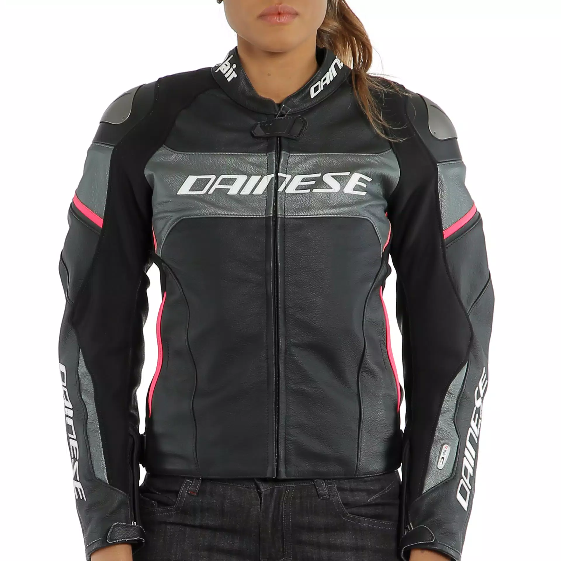 RACING 3 D-AIR LADY LEATHER JACKET