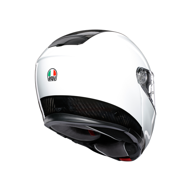 sportmodular-carbon-white-casque-moto-modulaire-e2205 image number 4