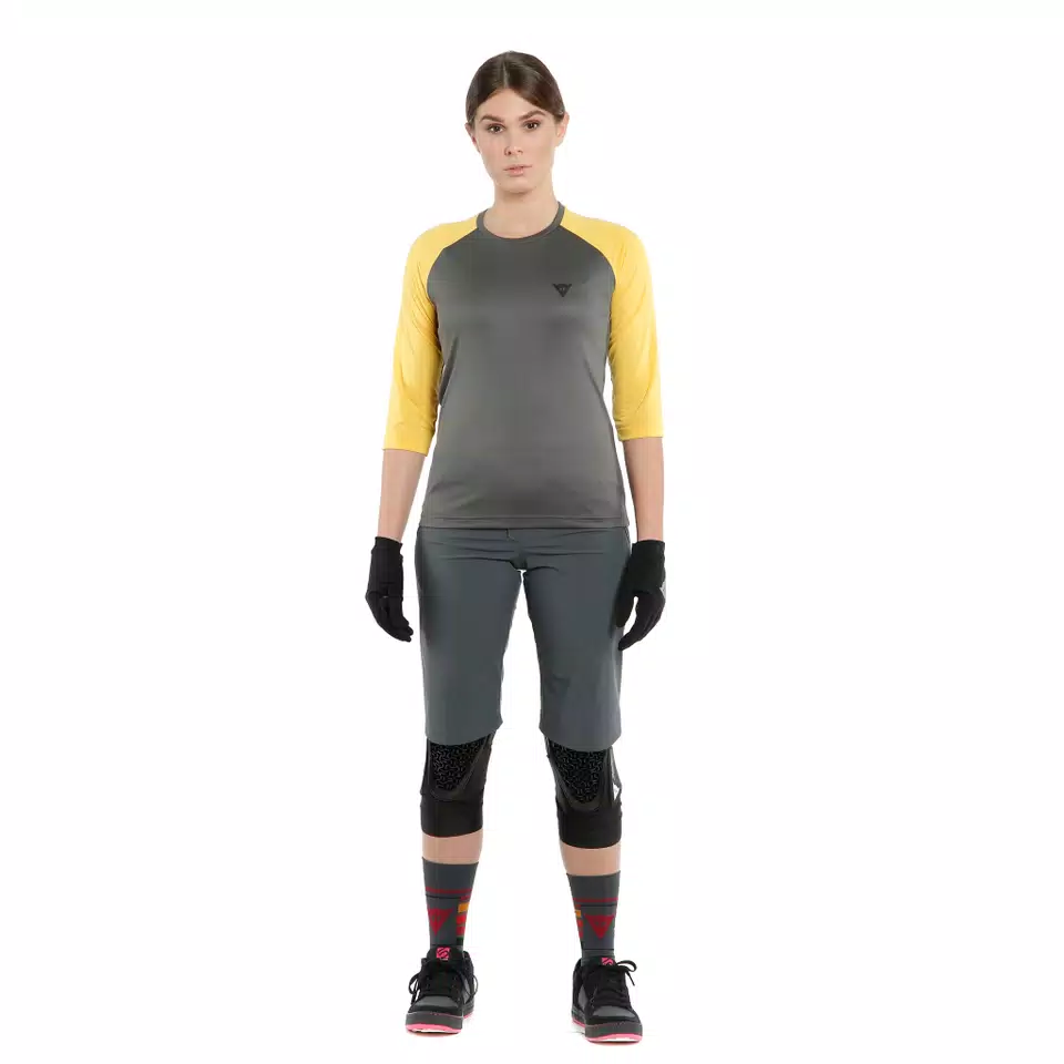 HG BONDI 3/4 WMN - DARK-GRAY/YELLOW - 8
