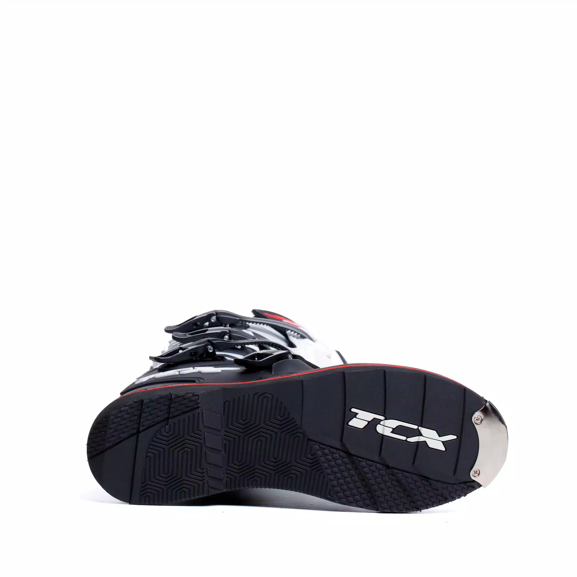 X-BLAST MEN'S MOTORCYCLE BOOTS - BLACK/WHITE/RED