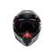 AX9 REFRACTIVE ADV MATT CARBON/RED - MOTORBIKE FULL FACE HELMET E2205