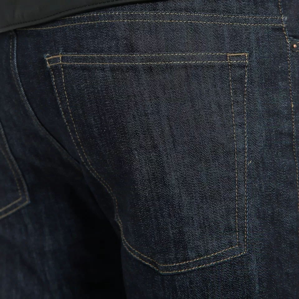 DENIM REGULAR TEX PANTS - BLUE - 5