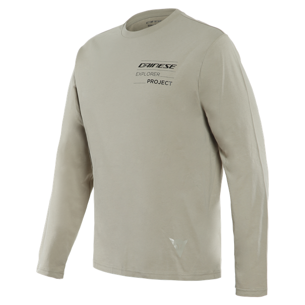 ADVENTURE T-SHIRT LS GOAT/BLACK- Casual Wear