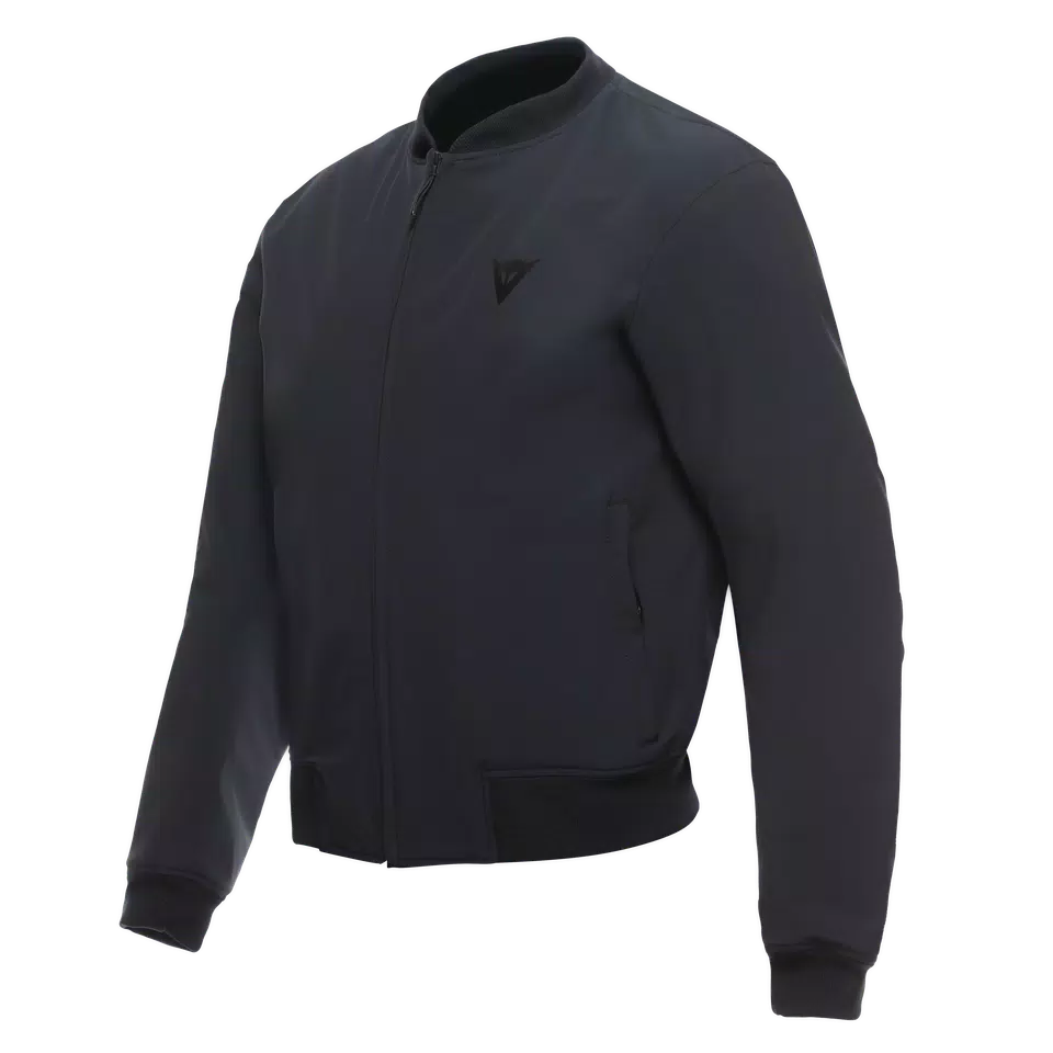 BHYDE NO-WIND TEX - MEN'S MOTORCYCLE JACKET IN FABRIC - BLACK - 1