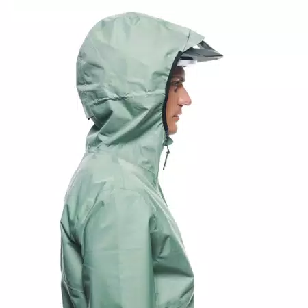 HGC SHELL LIGHT - MEN'S WATERPROOF BIKE JACKET - HEDGE-GREEN - 5