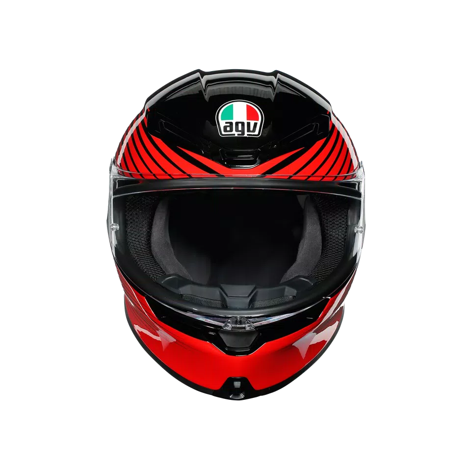 K6 AGV DOT(ECE) MULTI MPLK - RUSH BLACK/RED K6 AGV DOT(ECE) MULTI MPLK - RUSH BLACK/RED