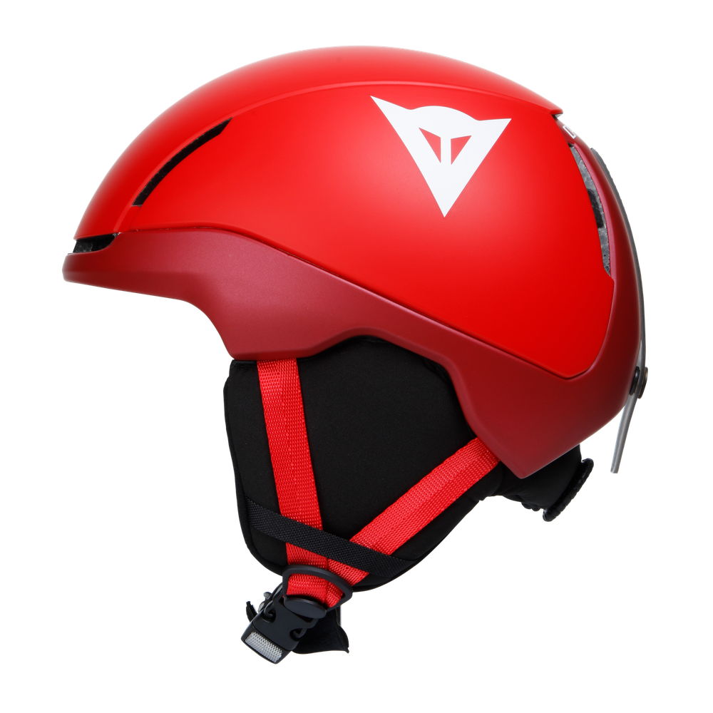 kid-s-scarabeo-elemento-ski-helmet-metallic-red-white-logo image number 3