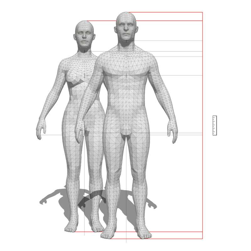 how to measure: height