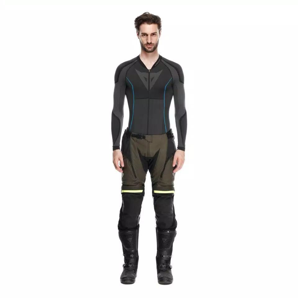 SUPER ADVENTURE ABSØLUTESHELL™ - MEN OFF-ROAD MOTORCYCLE PANTS - BLACK/TARMAC/FLUO YELLOW - 3