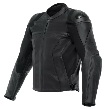 RACING 4 - PERFORIERTE LEDER-MOTORRADJACKE HERREN - GRÖSSE SHORT/TALL (S/T)