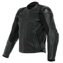 RACING 4 - CHAQUETA MOTO DE PIEL PERFORADA HOMBRE - TALLA SHORT/TALL (S/T)