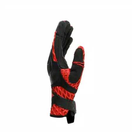 AIR-MAZE - UNISEX MOTORCYCLE TEXTILE SUMMER GLOVES - BLACK/RED - 2