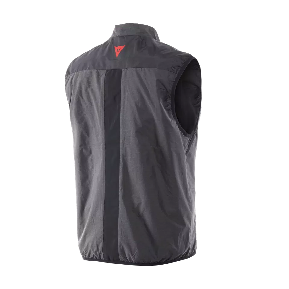 WINDPROOF VEST - WINDPROOF MOTORCYCLE VEST FOR SMART AIR - GREY/BLACK - 2