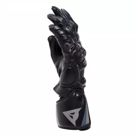STEEL-PRO - MEN'S MOTORCYCLE LEATHER GLOVES - BLACK/ANTHRACITE - 4