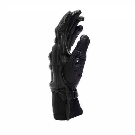 STEEL-PRO IN - MEN'S MOTORCYCLE LEATHER GLOVES - BLACK/ANTHRACITE - 2
