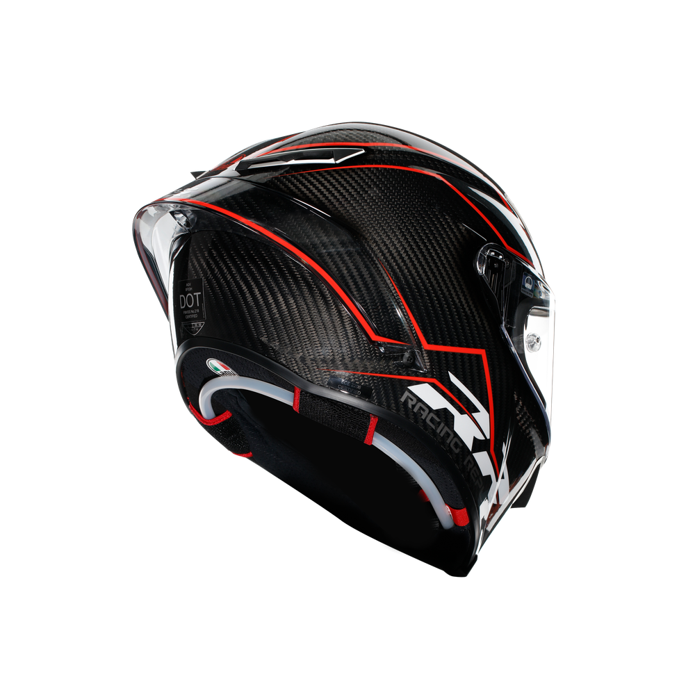 pista-gp-rr-performante-carbon-red-motorbike-full-face-helmet-e2206-dot image number 5