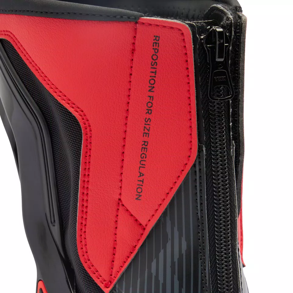 NEXUS 2 - MEN'S MOTORCYCLE BOOTS | BLACK/LAVA RED/IRON-GATE NEXUS 2 - MEN'S MOTORCYCLE BOOTS | BLACK/LAVA RED/IRON-GATE